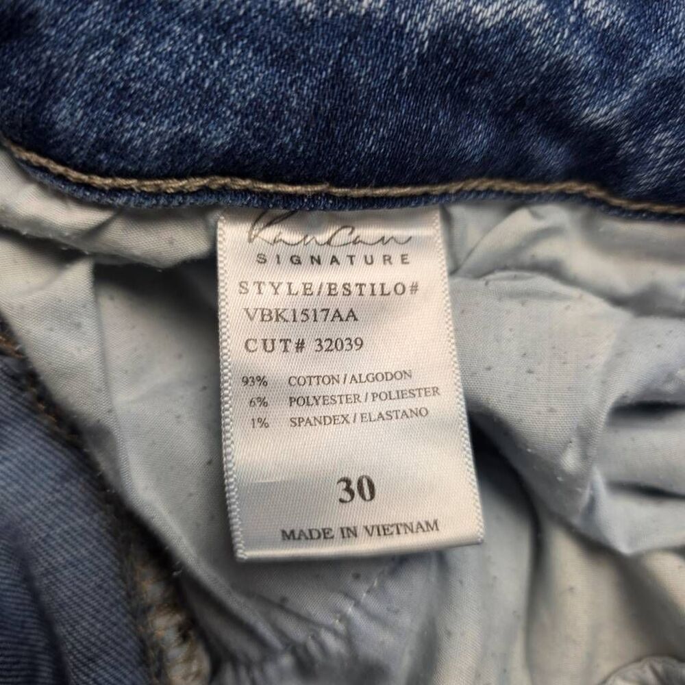 KanCan Signature Jeans Size 30 Straight Crop - Picture 5 of 8